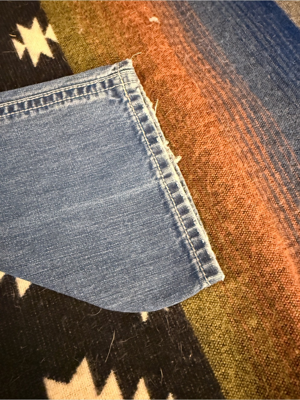 Stetson 1312 Modern Straight Leg Western Jeans Men’s 35x32 Light Wash Boot Cut - Picture 9 of 14